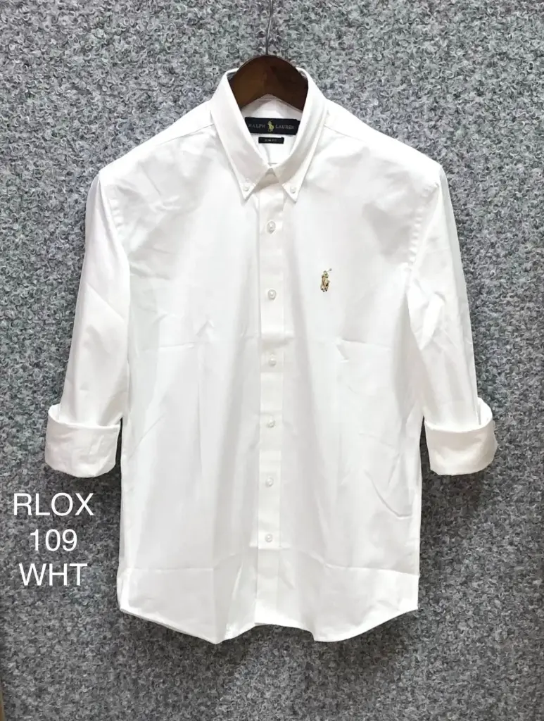 Ralph Lauren Solid Shirt White