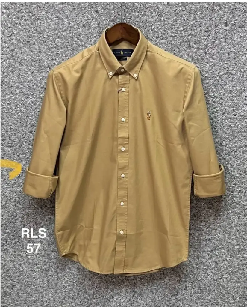 Ralph Lauren Solid Shirt beige