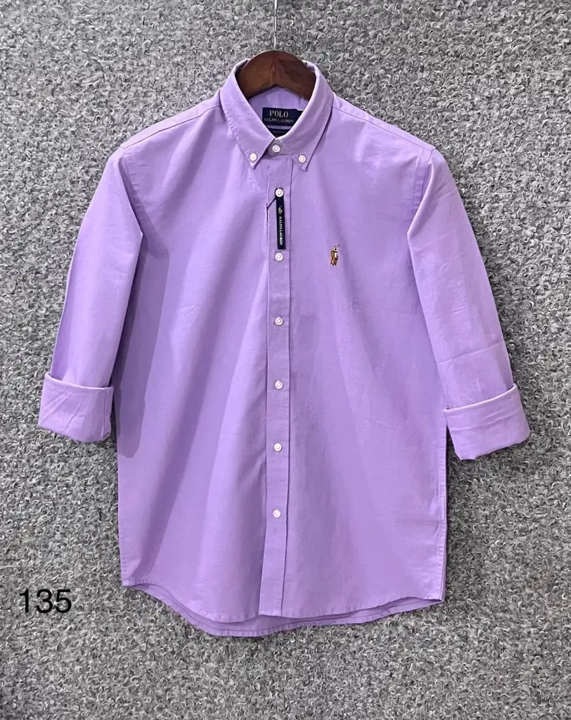 Ralph Lauren Solid Shirt Lavender