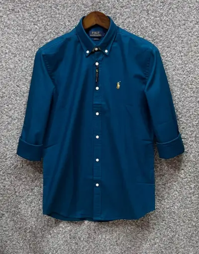 Ralph Lauren Solid Shirt Presto Blue
