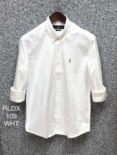 Ralph Lauren Solid Shirt White