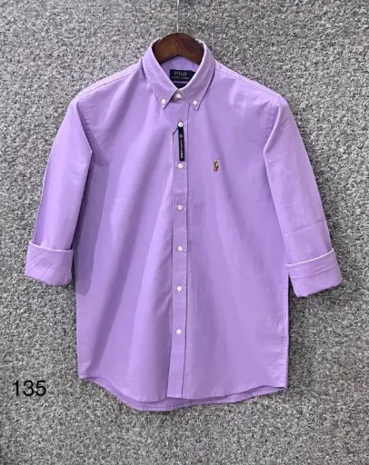 Ralph Lauren Solid Shirt Lavender